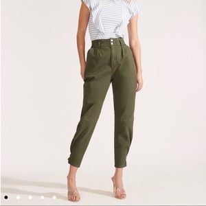 Veronica beard monika tapered pants size 28